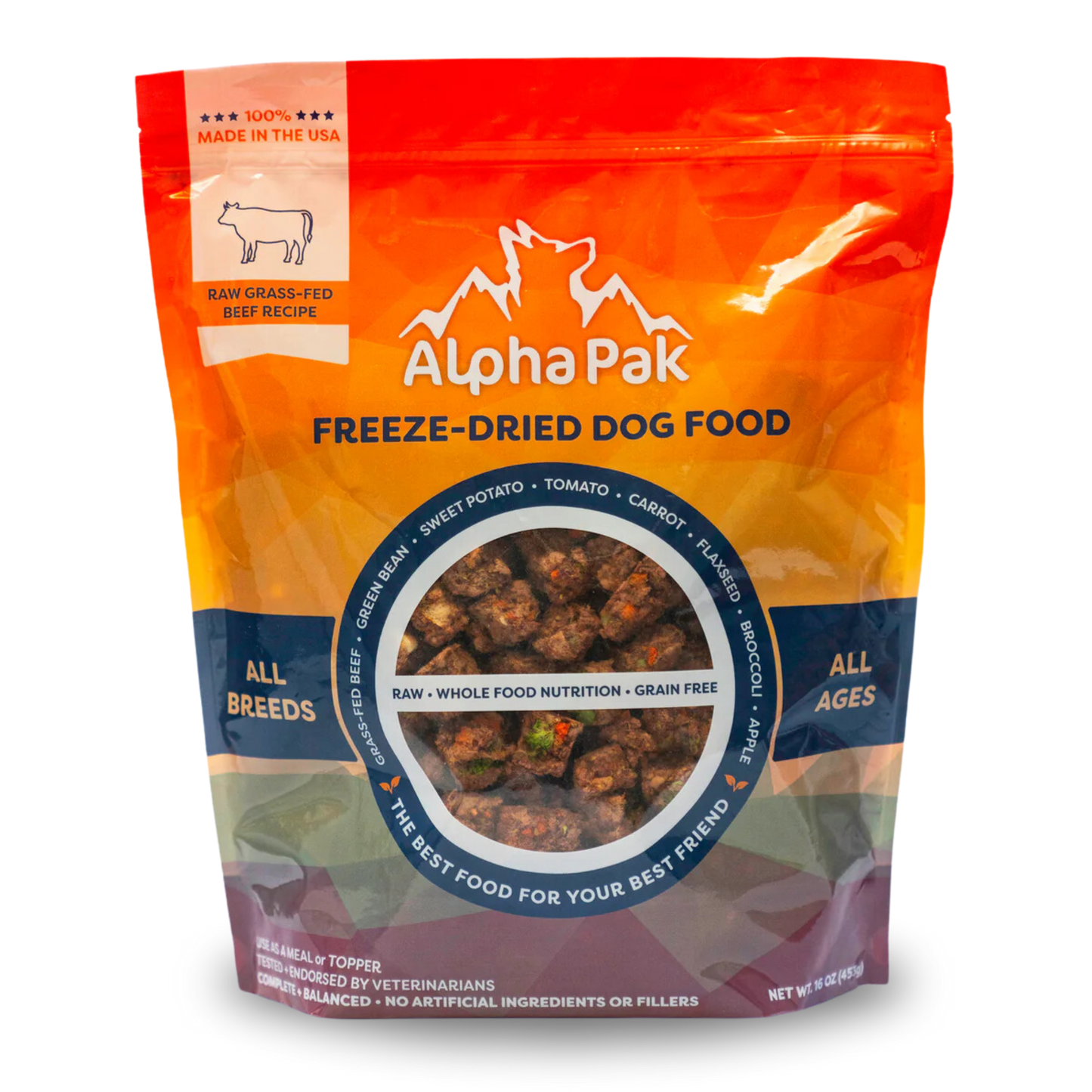 PREMIUM RAW FREEZE DRIED DOG FOOD BEEF