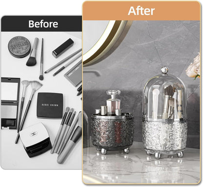 Large Capacity Makeup Brush Storage Organizer Rack