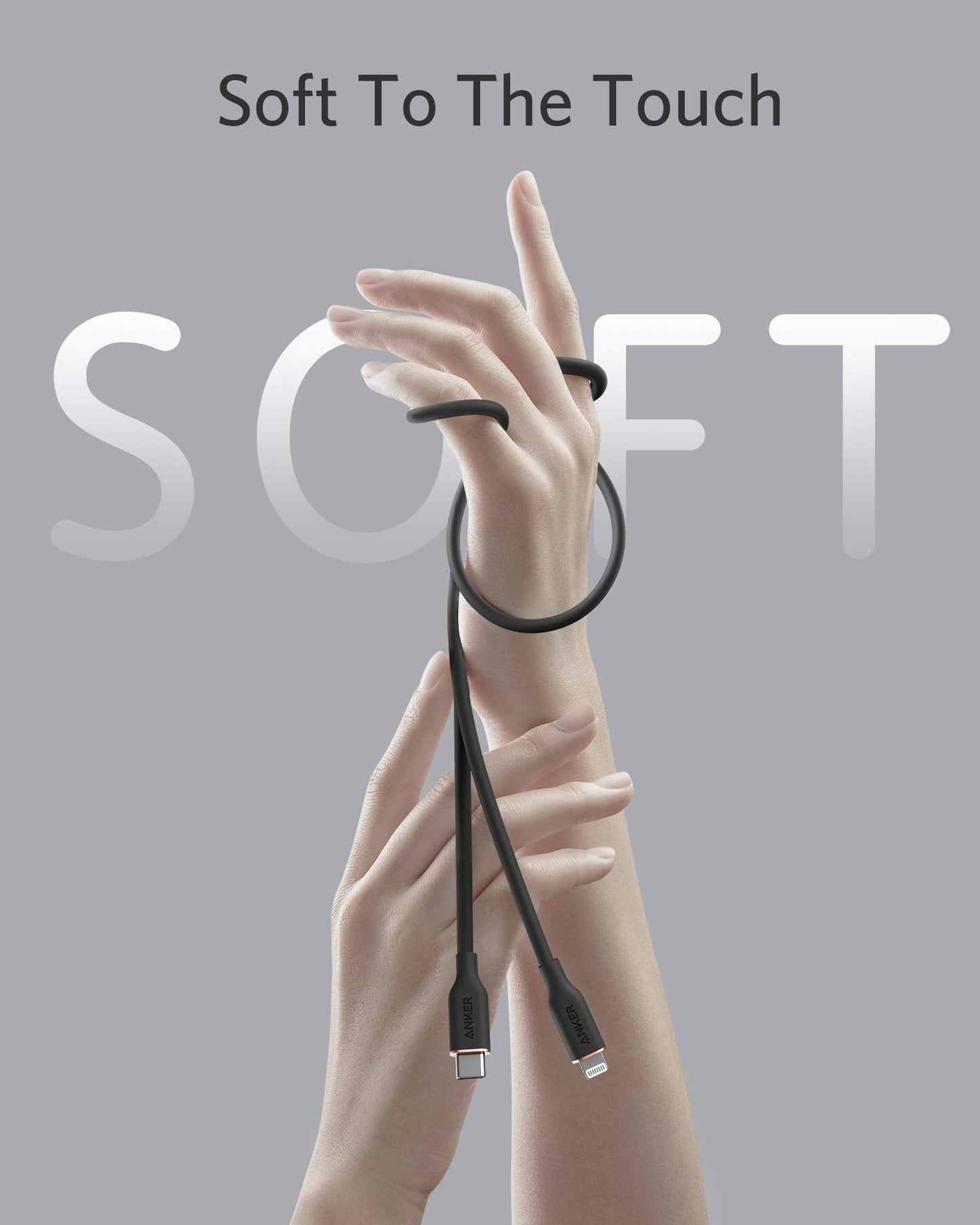 Anker USB-C to Lightning Cable (Flow, Silicone)