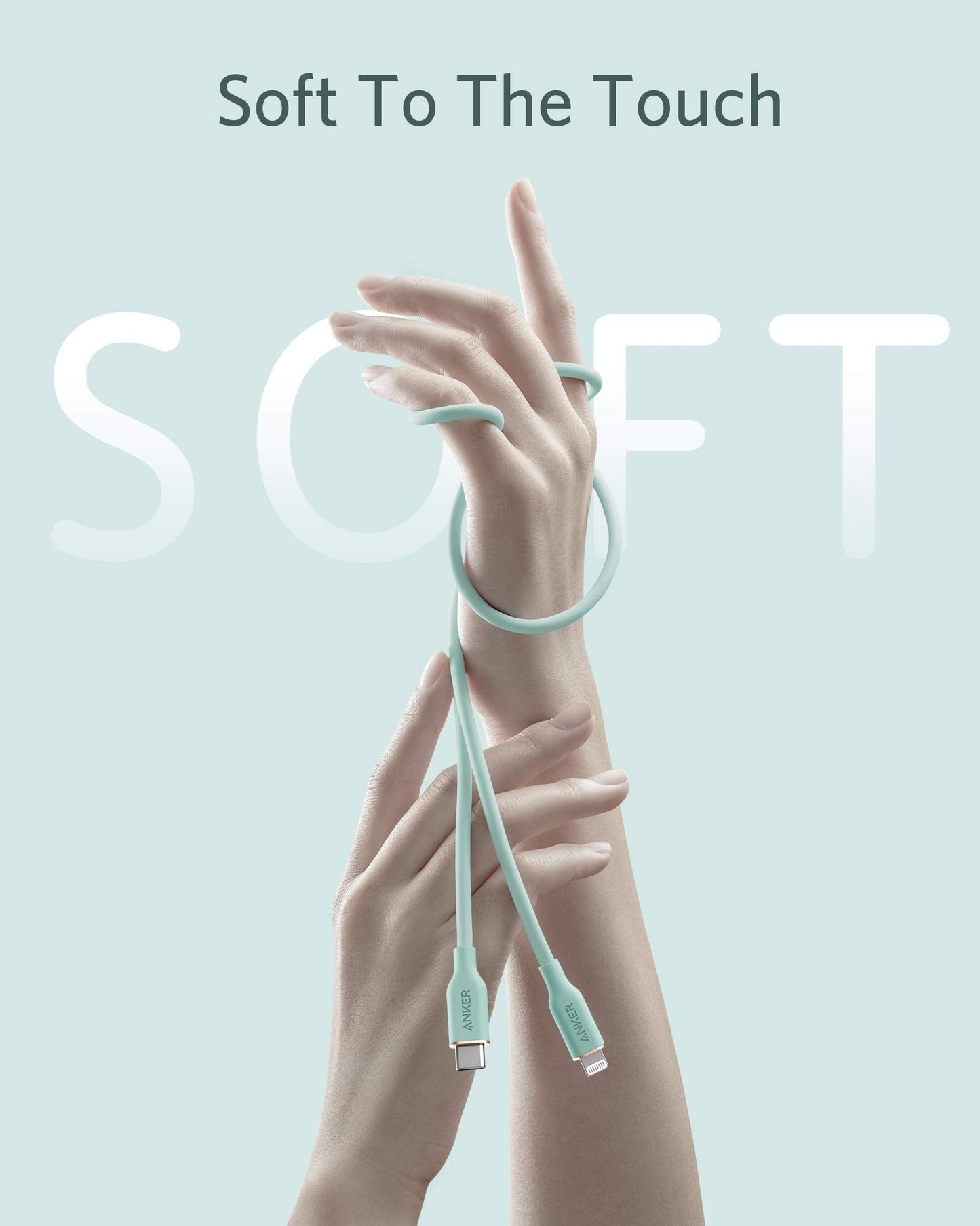 Anker USB-C to Lightning Cable (Flow, Silicone)