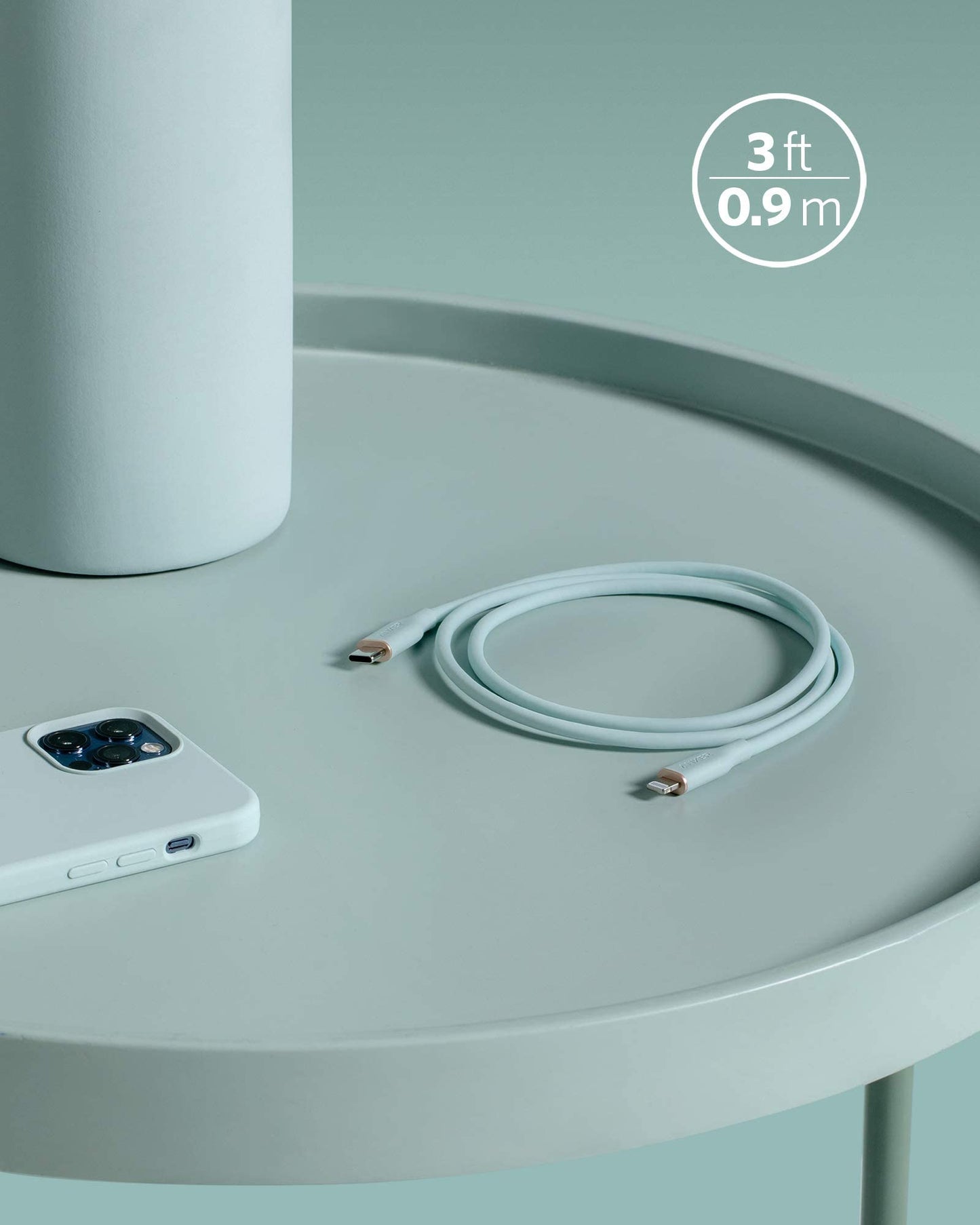 Anker USB-C to Lightning Cable (Flow, Silicone)