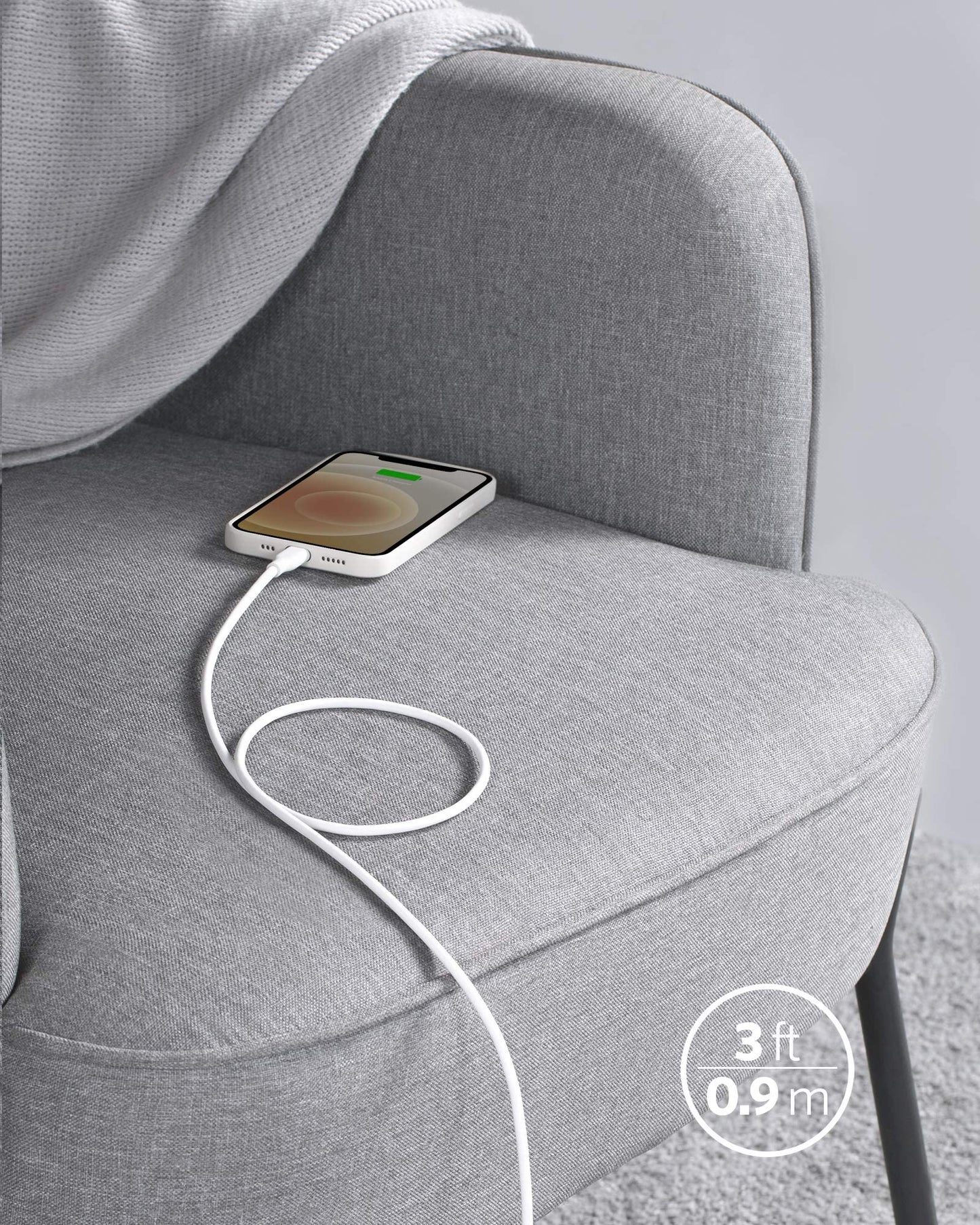 Anker USB-C to Lightning Cable (Flow, Silicone)