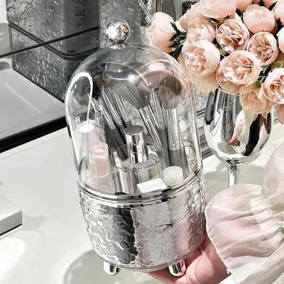 Large Capacity Makeup Brush Storage Organizer Rack