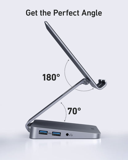 Anker USB-C Hub (8-in-1, Tablet Stand)