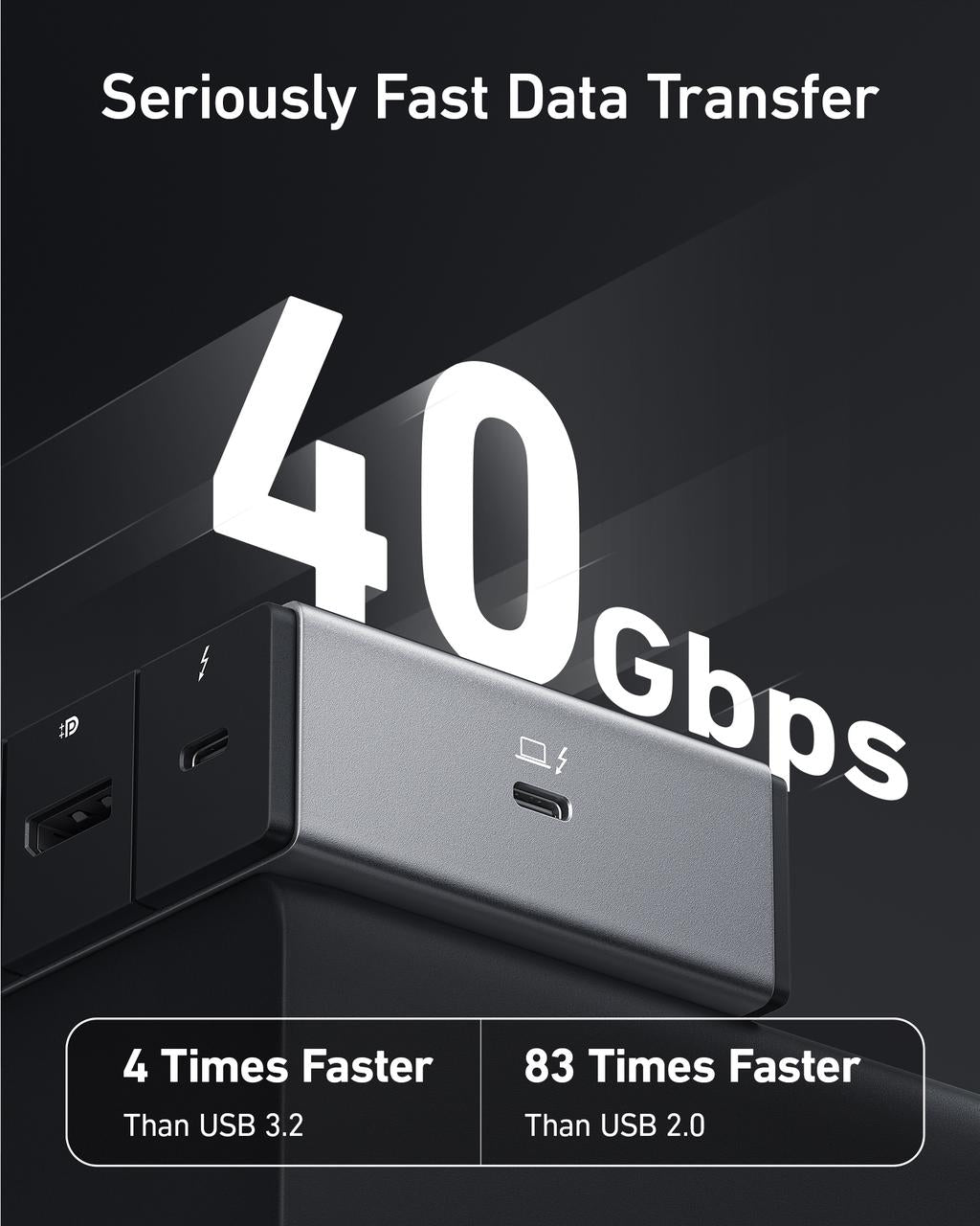 Anker Thunderbolt Docking Station (12-in-1, Thunderbolt 4)
