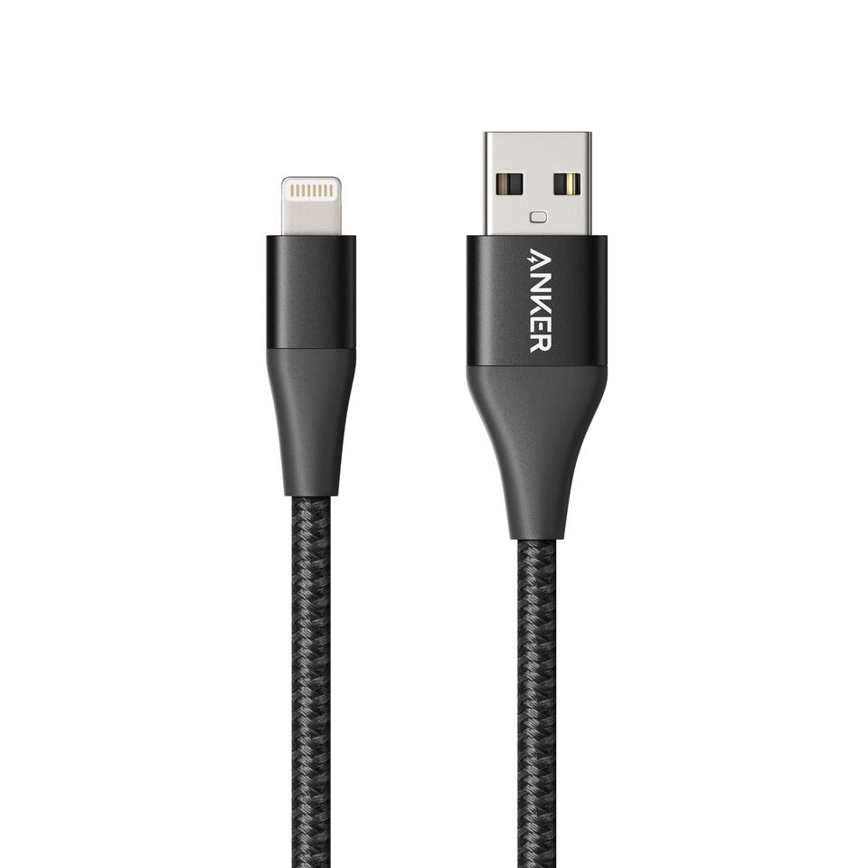 Anker  USB-A to Lightning Cable (3 ft / 6 ft / 10 ft)