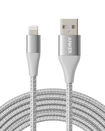 Anker  USB-A to Lightning Cable (3 ft / 6 ft / 10 ft)