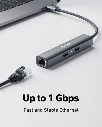 Anker  USB-C Hub (5-in-1, Slim)