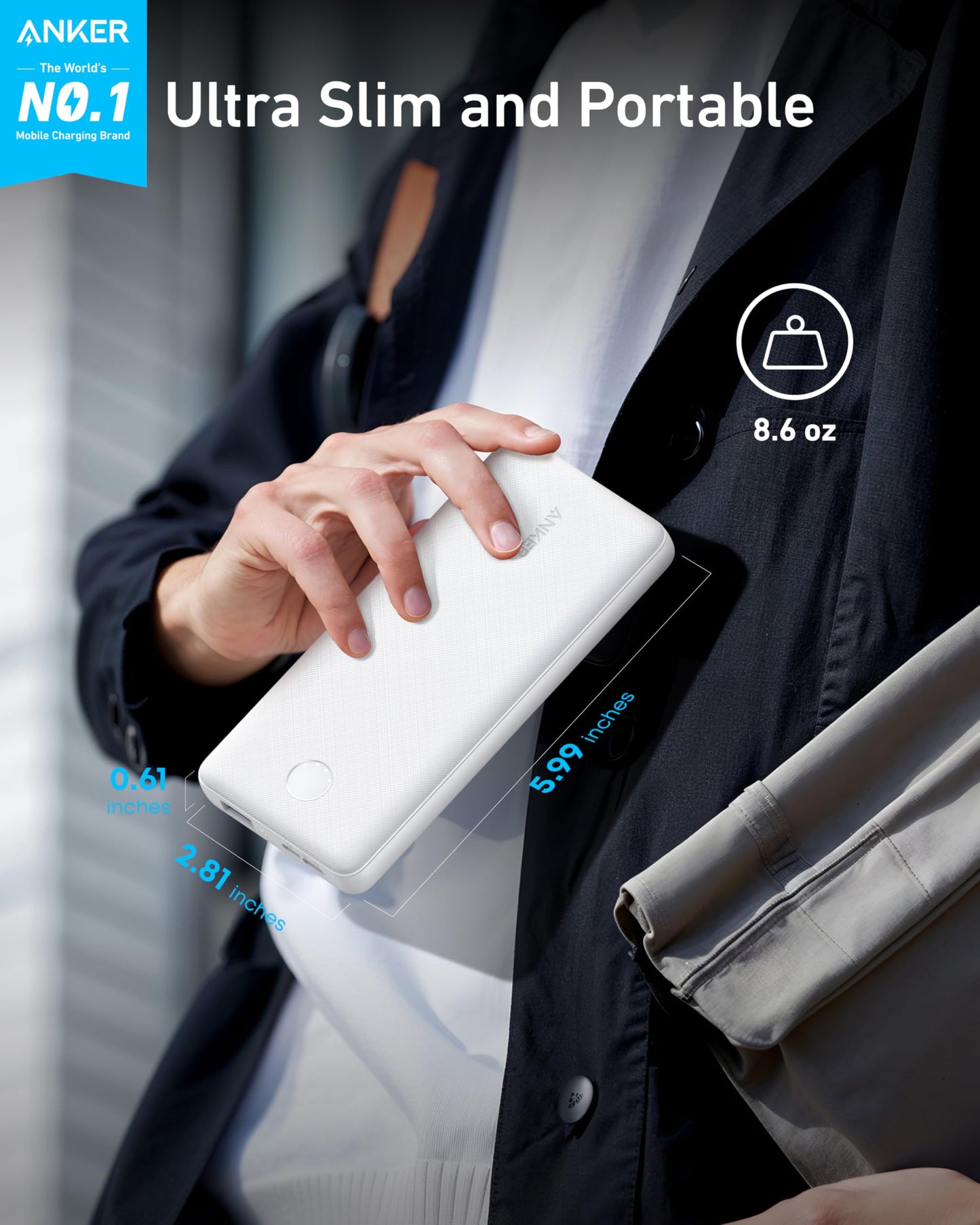 Anker Power Bank (PowerCore 10K)