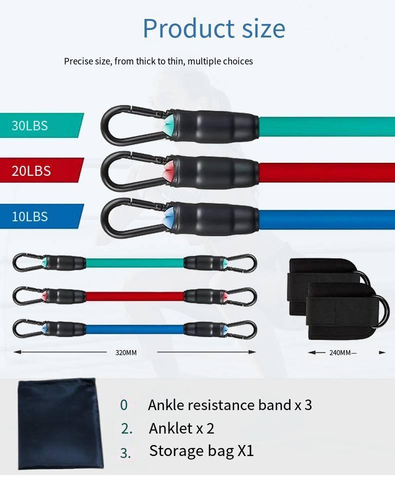 Ankle Resistance Band With Straps - Treasure Mementos