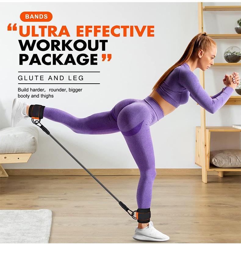 Ankle Resistance Band With Straps - Treasure Mementos