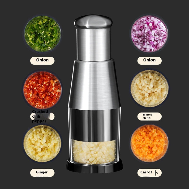 Manual Garlic Crusher & Vegetable Chopper