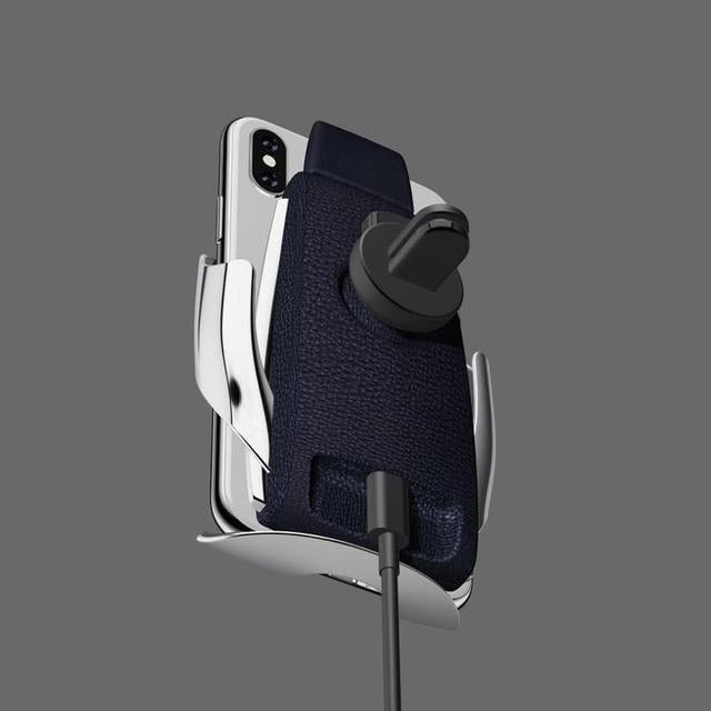 Fast Wireless Car Charger with Auto - Clamp - Treasure Mementos