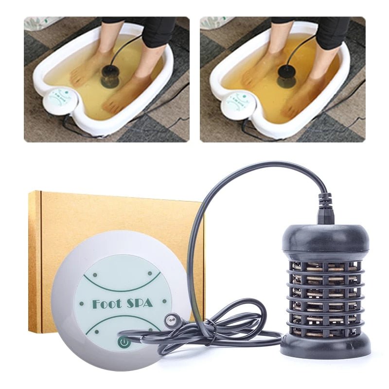 Ionic Detox Foot Spa – Portable Cleanse & Relaxation Machine - Treasure Mementos