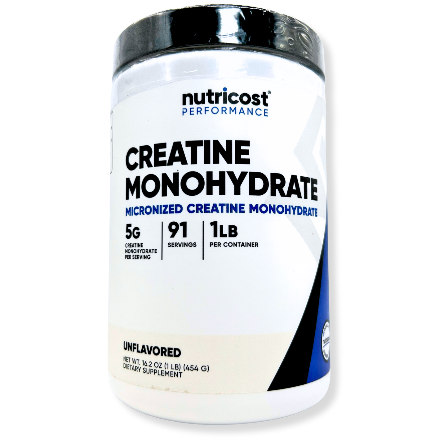 Nutricost Creatine Monohydrate Powder 5g – 1LB Unflavored