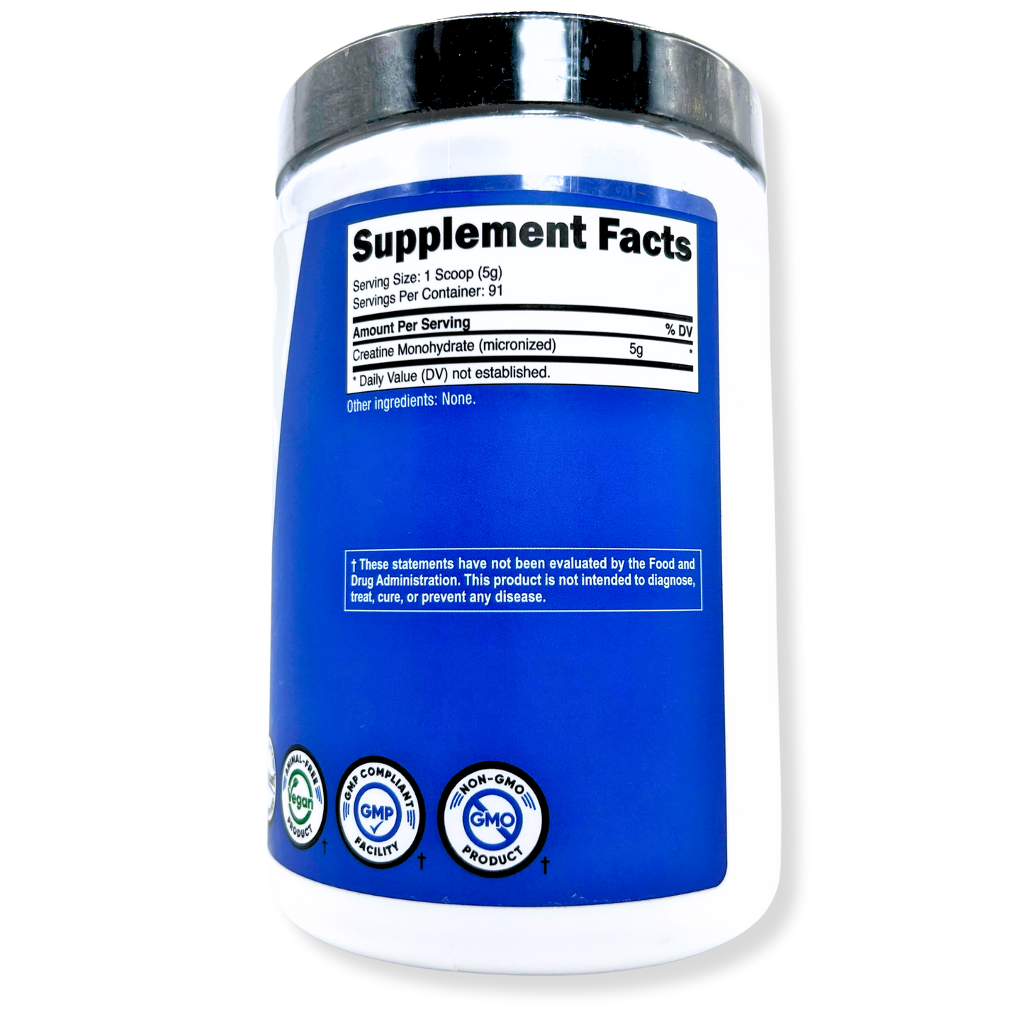 Nutricost Creatine Monohydrate Powder 5g – 1LB Unflavored