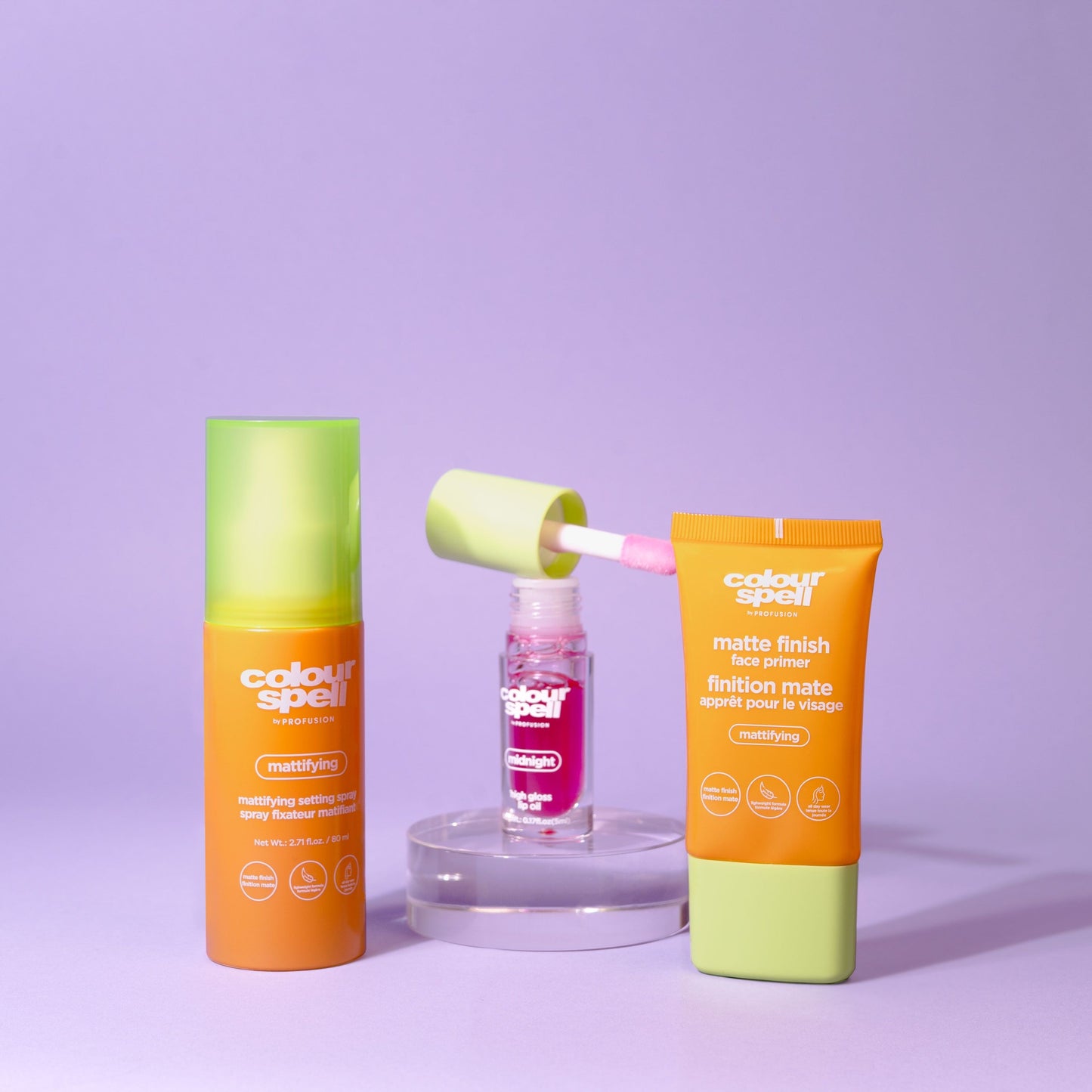 Snatched & Sealed Collection- Setting, Primer & Lip Oil